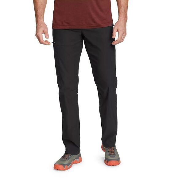 EDDIE BAUER Men’s Black Rainier Tech Nylon Stretch Pants Size 32x30 - Picture 1 of 8